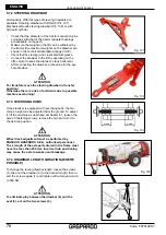 Предварительный просмотр 78 страницы Gaspardo FUTURA AVANT Use And Maintenance