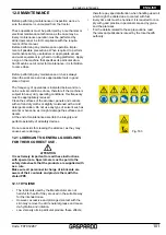 Предварительный просмотр 101 страницы Gaspardo FUTURA AVANT Use And Maintenance