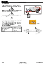 Предварительный просмотр 104 страницы Gaspardo FUTURA AVANT Use And Maintenance