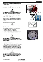 Предварительный просмотр 109 страницы Gaspardo FUTURA AVANT Use And Maintenance