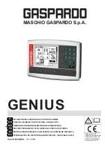 Gaspardo GENIUS Use And Assembly Instructions / Spare Parts предпросмотр