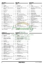 Preview for 2 page of Gaspardo MCE 6000 Use And Assembly Instructions / Spare Parts