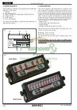 Preview for 4 page of Gaspardo MCE 6000 Use And Assembly Instructions / Spare Parts