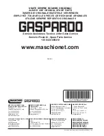 Preview for 43 page of Gaspardo Monica Use And Maintenance Manual