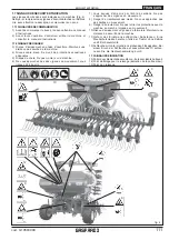 Предварительный просмотр 111 страницы Gaspardo PINTA 400 Use And Maintenance