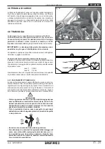 Предварительный просмотр 31 страницы Gaspardo Primavera Use And Maintenance