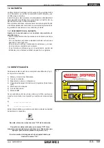 Предварительный просмотр 159 страницы Gaspardo Primavera Use And Maintenance