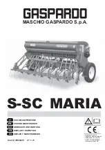 Gaspardo S MARIA Series Use And Maintenance preview