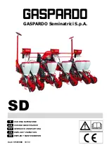 Gaspardo SD Series Use And Maintenance предпросмотр