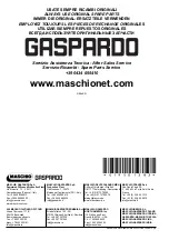 Предварительный просмотр 82 страницы Gaspardo SP SPRINT Use And Maintenance