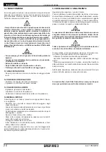 Предварительный просмотр 24 страницы Gaspardo VITTORIA 250 Use And Maintenance