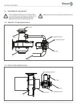 Preview for 15 page of gassero Alubox 1100 Installation, User And Service Manual