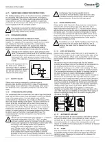 Preview for 13 page of gassero Alubox Series Installation, User And Service Manual