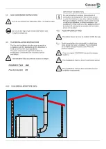 Preview for 18 page of gassero Alubox Series Installation, User And Service Manual