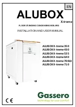 Preview for 1 page of gassero ALUBOX X-treme 350 Installation And User Manual