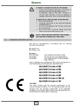 Preview for 4 page of gassero ALUBOX X-treme 350 Installation And User Manual