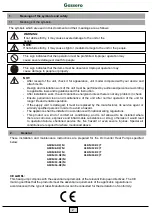 Preview for 3 page of gassero GSR-M10-DC/M Installation And User Manual