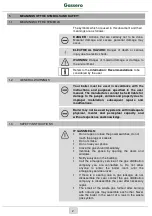 Preview for 3 page of gassero Wallcon X-treme 42 Installation And User Manual