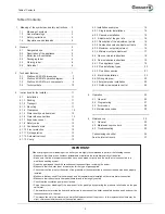 Preview for 3 page of gassero wallcon Installation, User And Service Manual