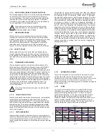 Preview for 14 page of gassero wallcon Installation, User And Service Manual