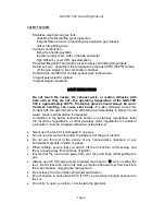 Предварительный просмотр 2 страницы Gastec GAS-TEC 500 Operating Instructions Manual