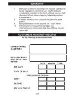 Preview for 34 page of GasTech 1400 Owner'S Manual