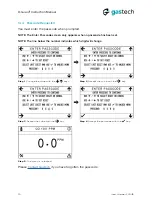 Предварительный просмотр 15 страницы GasTech D-Guard2 Instruction Manual