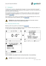 Preview for 16 page of GasTech D-Guard2 Instruction Manual