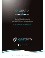 Предварительный просмотр 1 страницы GasTech D-Guard2 Operator'S Manual