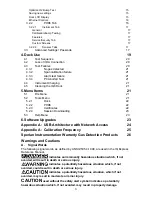 Preview for 4 page of GasTech IQ6 Reference Manual