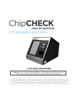 Gastops ChipCHECK CC120 Health And Safety Precautions Booklet preview