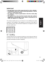 Предварительный просмотр 33 страницы Gastro-Cool GCDC411-7BMF Instructions For Use Manual