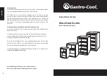 Предварительный просмотр 15 страницы Gastro-Cool GCGD155 Instructions For Use Manual