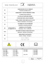 Preview for 1 page of Gastro-M 60/30 BME Installation, Use And Maintenance Manual