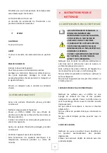 Preview for 23 page of Gastro-M 60/30 BME Installation, Use And Maintenance Manual