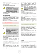 Preview for 54 page of Gastro-M 60/30 BME Installation, Use And Maintenance Manual