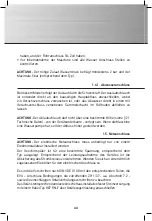 Preview for 44 page of Gastro-M Maestro DK353 Operating And Installation Instructions