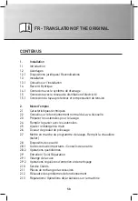 Preview for 58 page of Gastro-M Maestro DK353 Operating And Installation Instructions