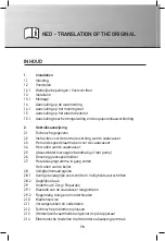 Preview for 76 page of Gastro-M Maestro DK353 Operating And Installation Instructions