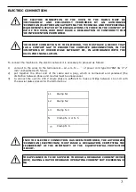 Предварительный просмотр 8 страницы Gastro-M MILAN 1 Instructions For Use And Maintenance Manual