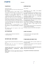 Preview for 3 page of Gastro 360-1040 Operating Instructions Manual