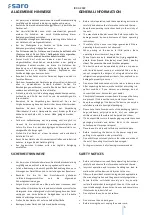 Preview for 5 page of Gastro saro EF 4 Operating Instructions Manual