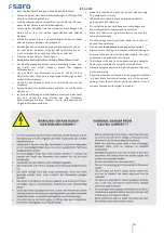 Preview for 6 page of Gastro saro EF 4 Operating Instructions Manual