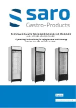 Preview for 1 page of Gastro saro GTK425 Operating Instructions Manual