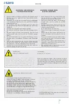 Preview for 8 page of Gastro saro GTK425 Operating Instructions Manual