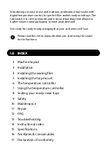 Preview for 2 page of Gastro WIMEX 78600 Instructions & Operating Manual