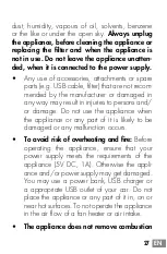 Preview for 27 page of Gastroback 20101 Operating Instructions Manual