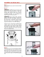 Preview for 6 page of Gastroback 40123 Instructions For Use Manual