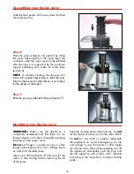 Preview for 8 page of Gastroback 40123 Instructions For Use Manual