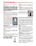 Preview for 9 page of Gastroback 40123 Instructions For Use Manual